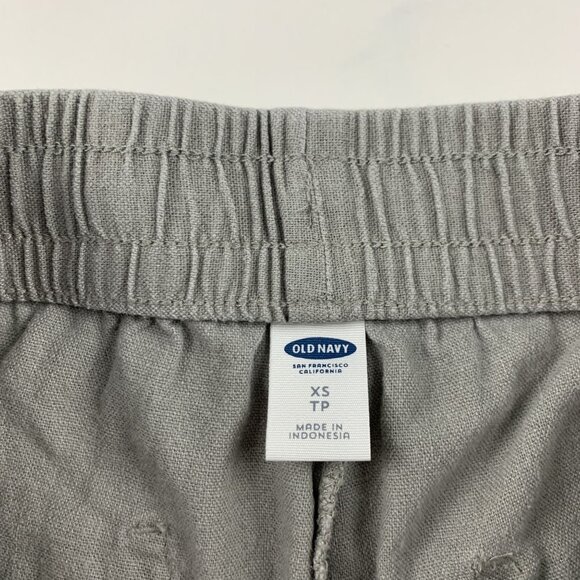 Old Navy Amalgam Linen Blend Wide Leg Lounge Pant XS - Picture 3 of 6